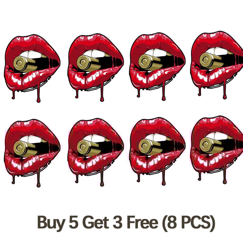 Bullet Lip Decal