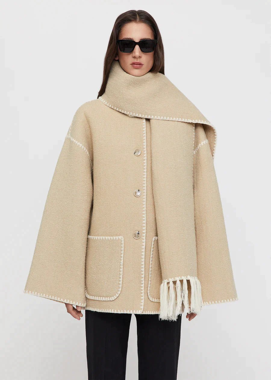 Serene Chica Scarf Coat
