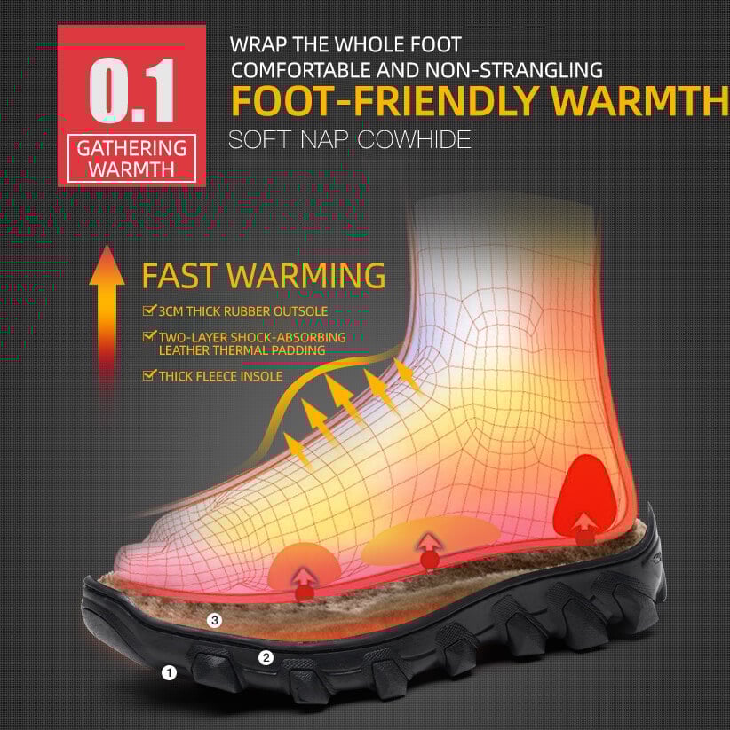 MEN'S WATERPROOF SPORT WINTER BOOTS