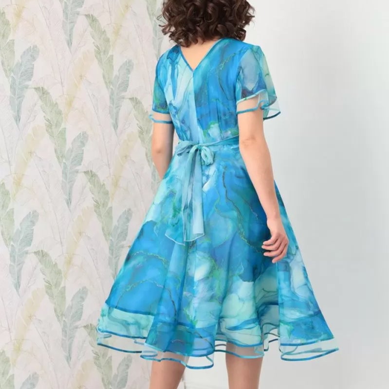 ✨Women's flowy midi dress