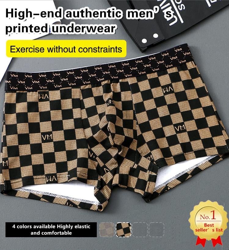 High-End Authentic Men's Printed Underwear🎉