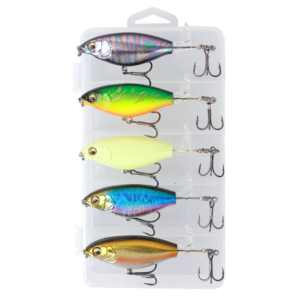6.5g/12g propeller surface lure bionic fish hook