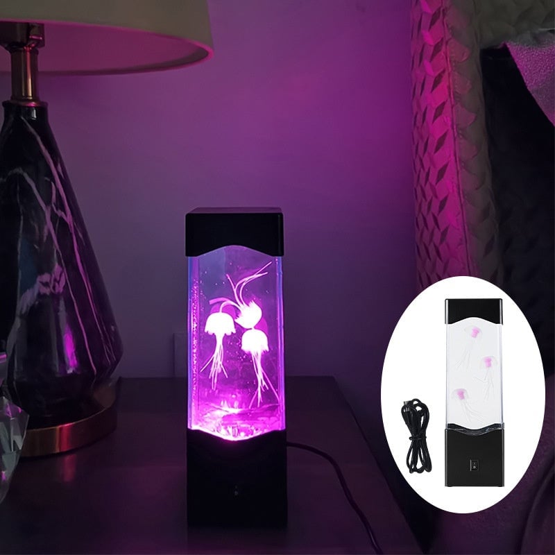 🔥✨-Multicolor Jellyfish Lava Lamp