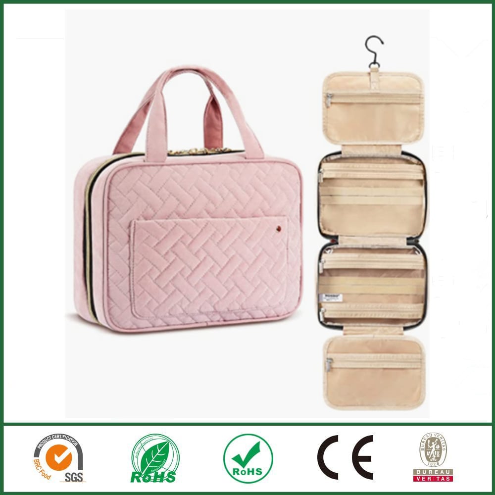 🔥 Toiletry Bag For Women With Hanging Hook