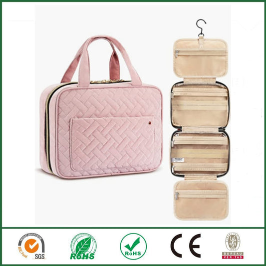 🔥 Toiletry Bag For Women With Hanging Hook