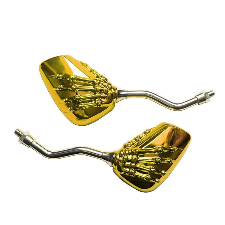 LED ghost claw rearview mirror