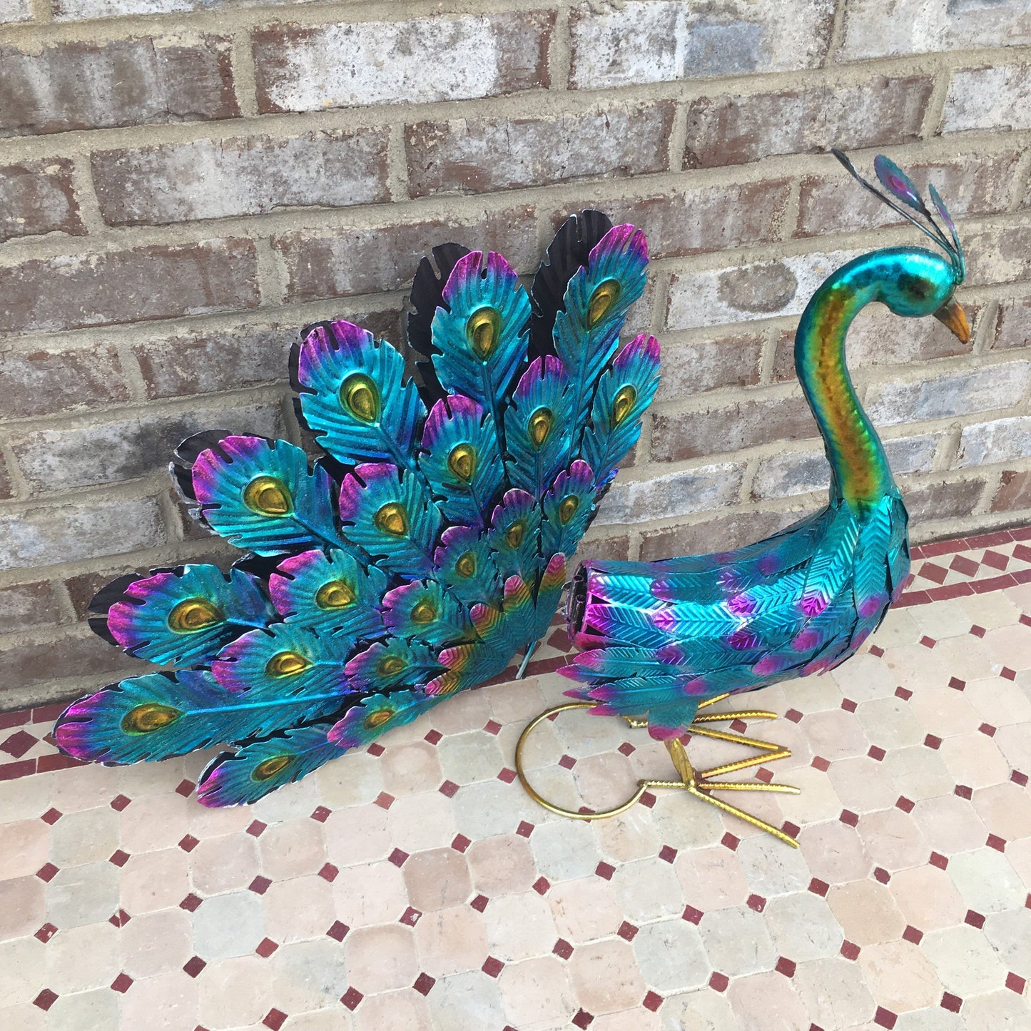 💖Beautiful Peacock Statue Decor🦚