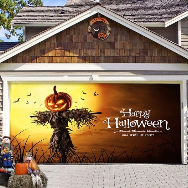 Halloween  Garage Door Decoration