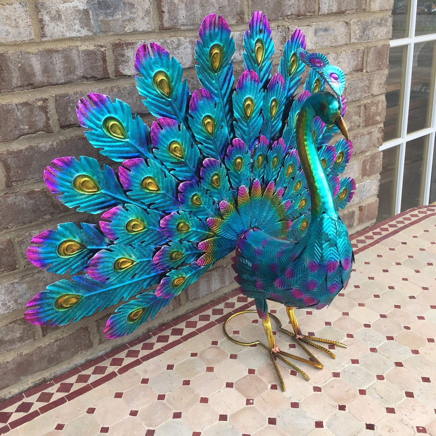 💖Beautiful Peacock Statue Decor🦚