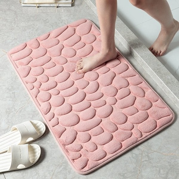 ✨✨Cobblestone Embossed Bathroom Bath Mat