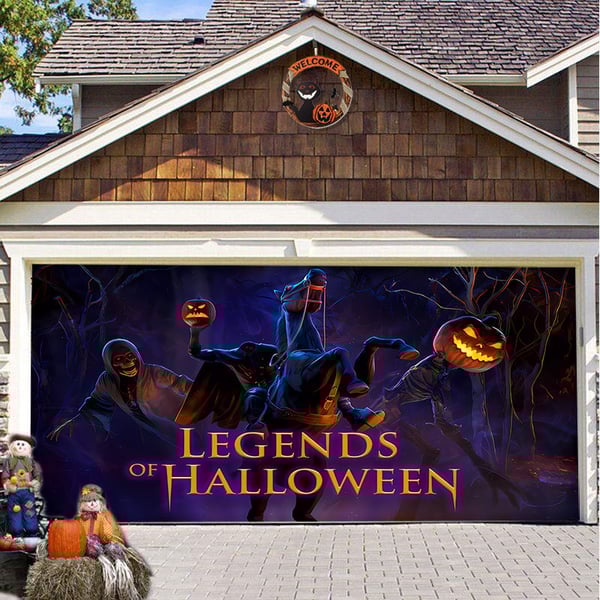 Halloween  Garage Door Decoration