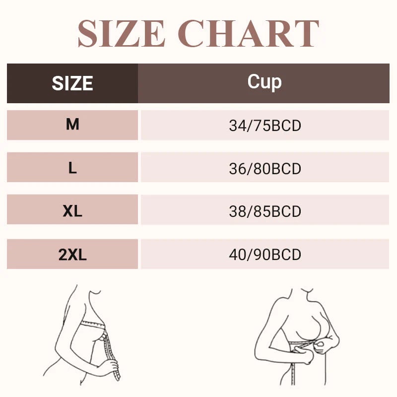 Seamless Lift & Support Shaping Latex Bra