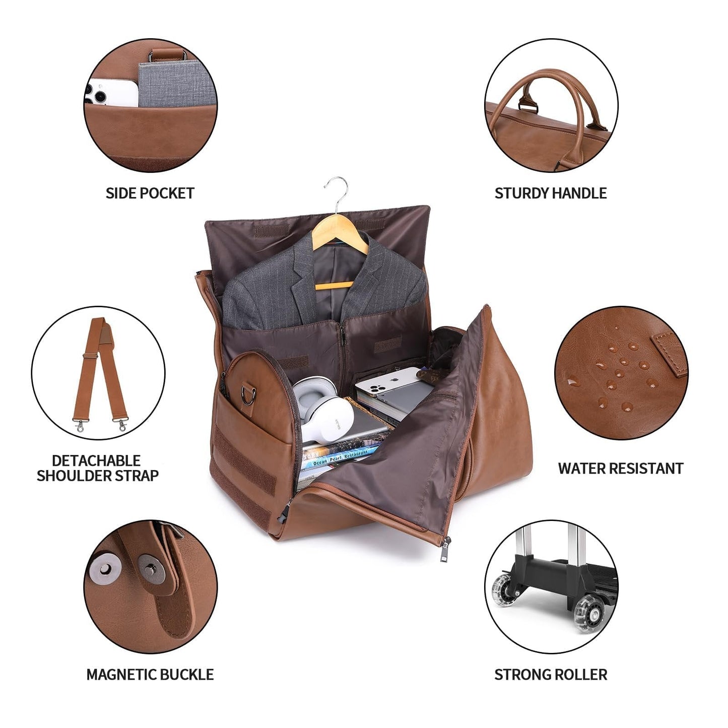 🔥 THE CONVERTIBLE DUFFLE GARMENT LUGGAGE