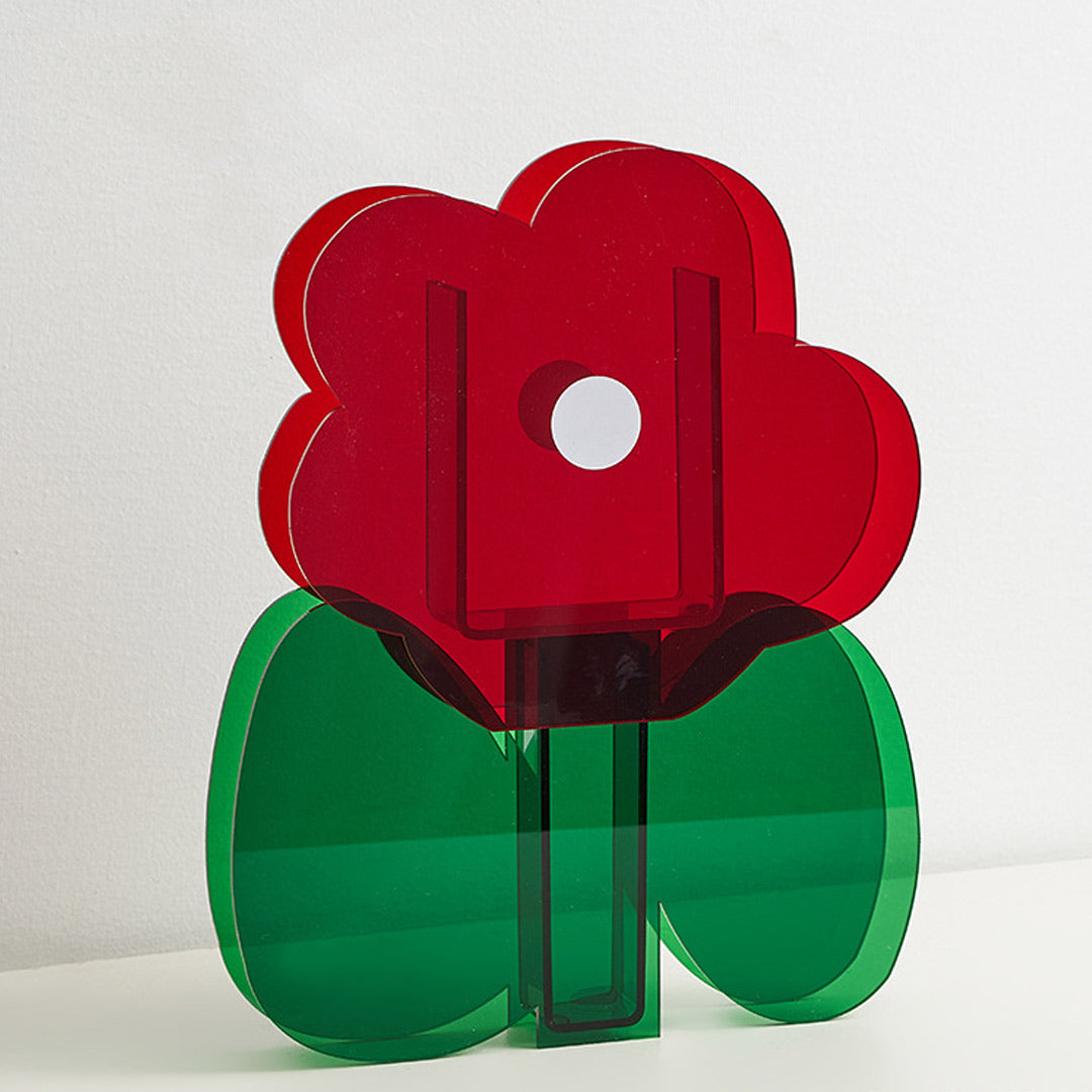 Colorful Acrylic Vase