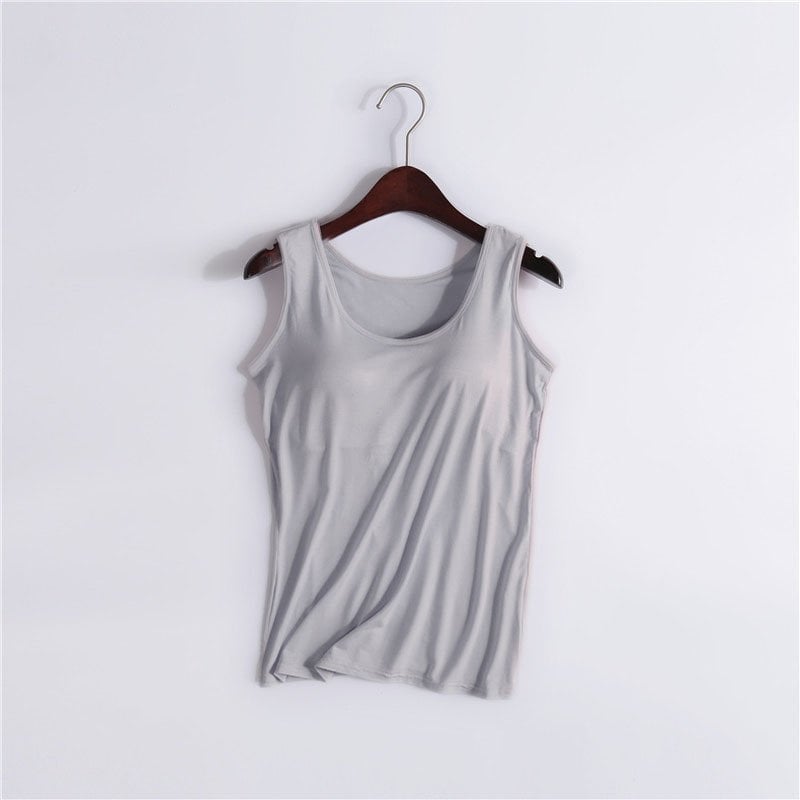 Tank With Built-In Bra