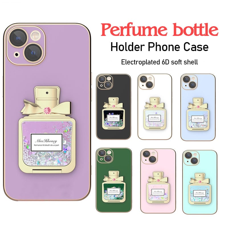 Quicksand Perfume Bottle Holder Phone Case