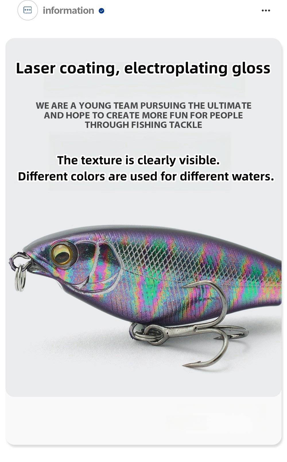 6.5g/12g propeller surface lure bionic fish hook