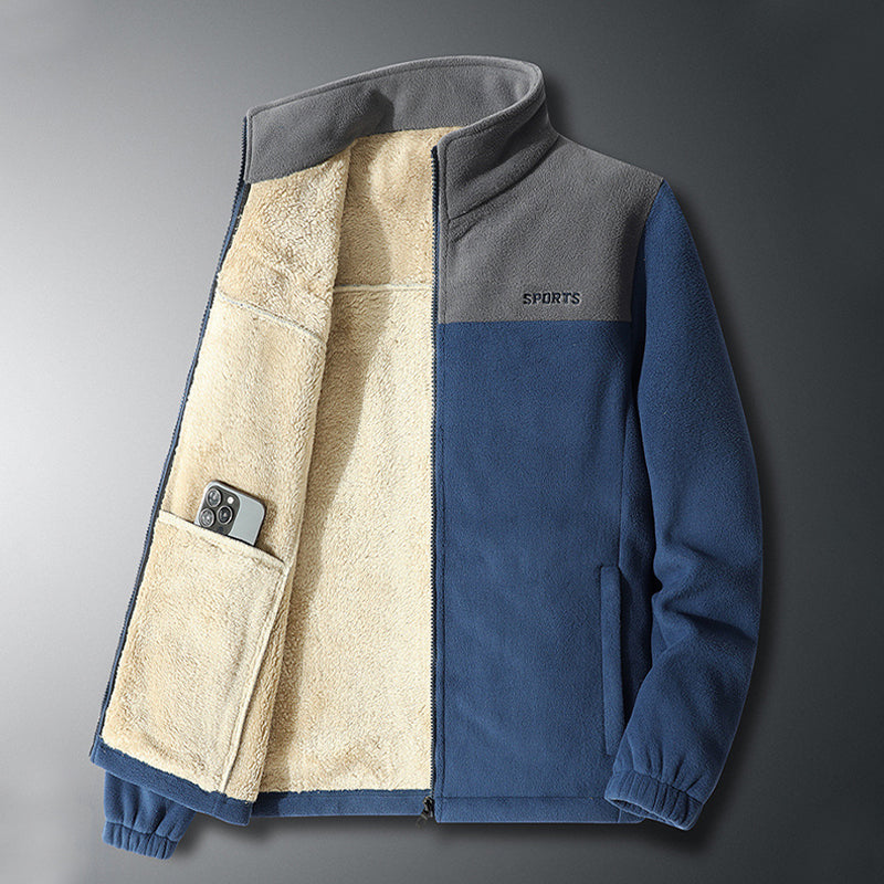 Men's Full Zip Warm Jacket