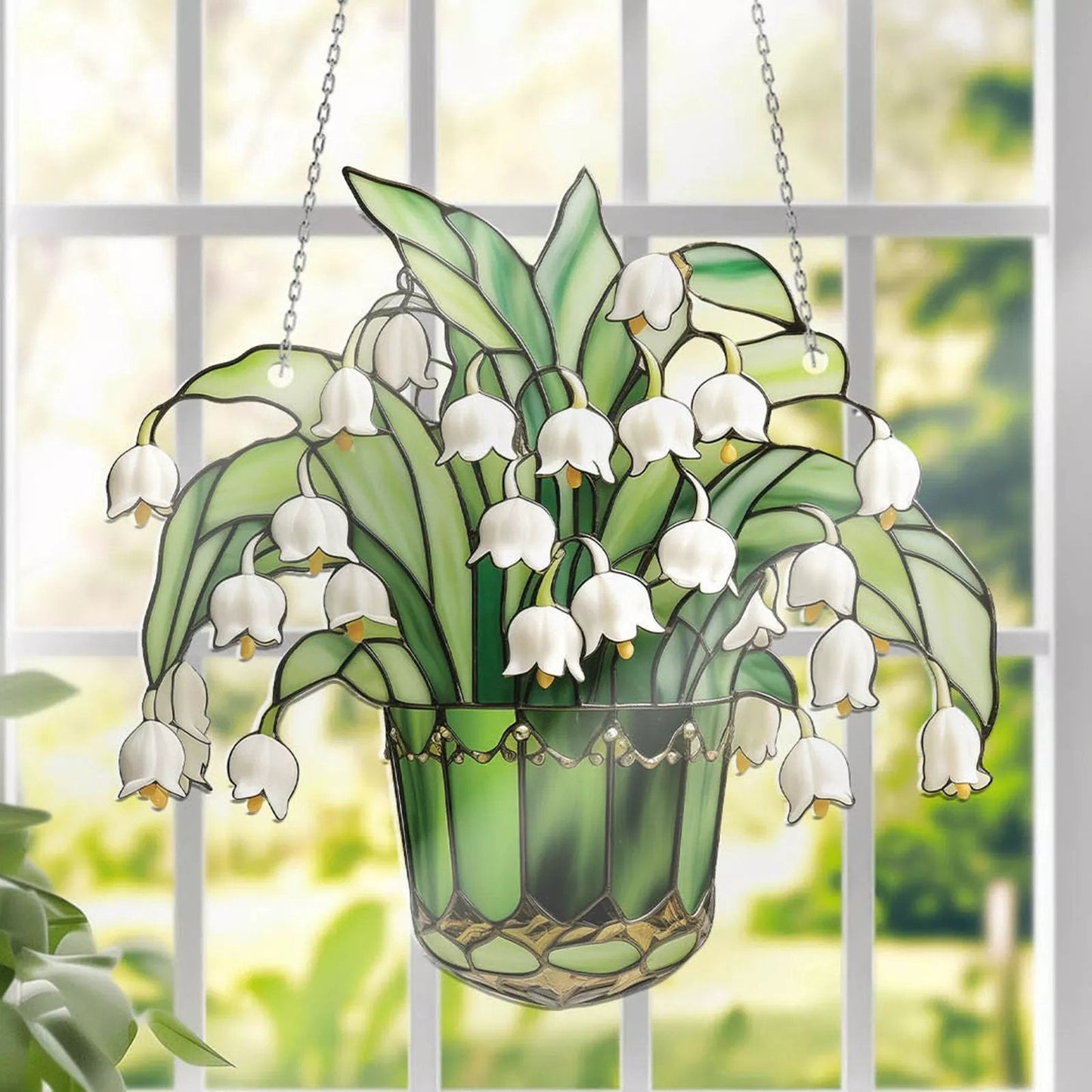 🔥 HOT SALE 🔥 Lily of the Valley Suncatcher