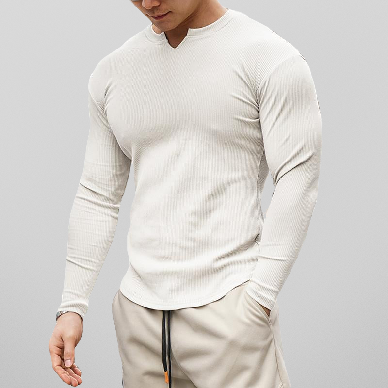 SNUG FIT COTTON SHIRT