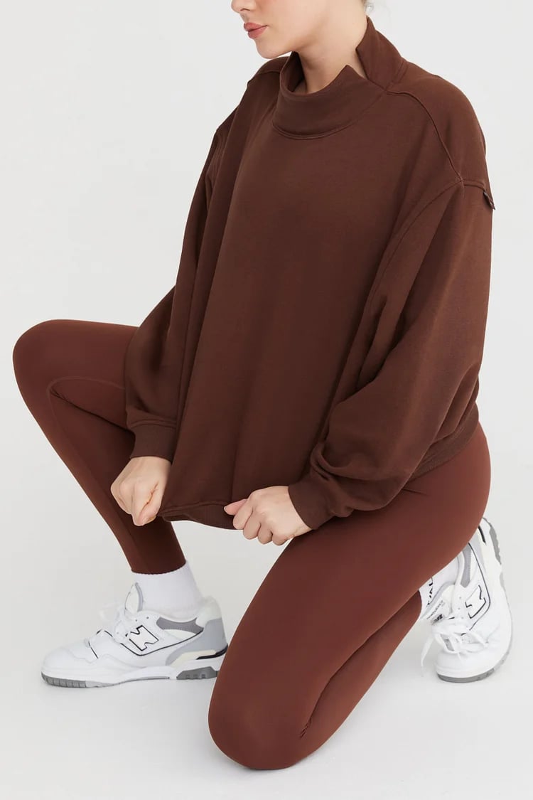 💥MID-NECK HOODIE SET