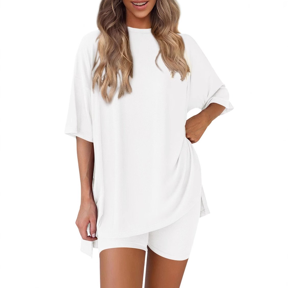 Women's Summer Casual Oversized Two-Piece Set