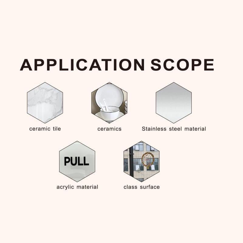 Floral Pattern Window Sticker