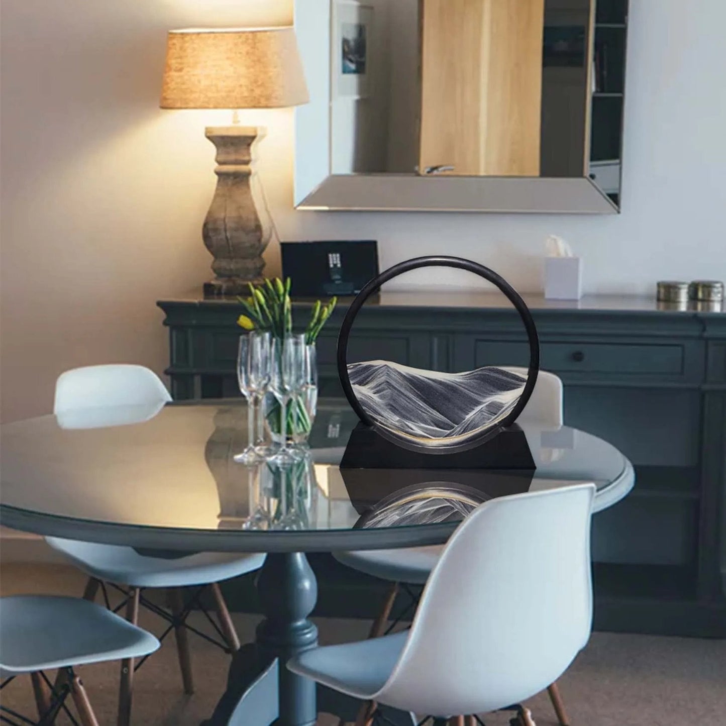 Flowing Sand Painting