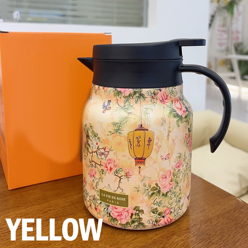 🔥1000ml Vacuum Insulated Teapot with Strainer