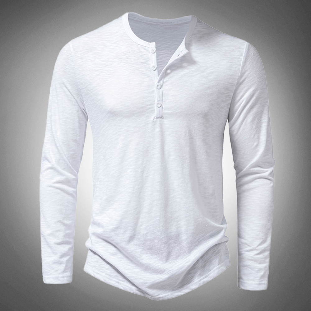 Vincenzo Henley Long Sleeve Shirt