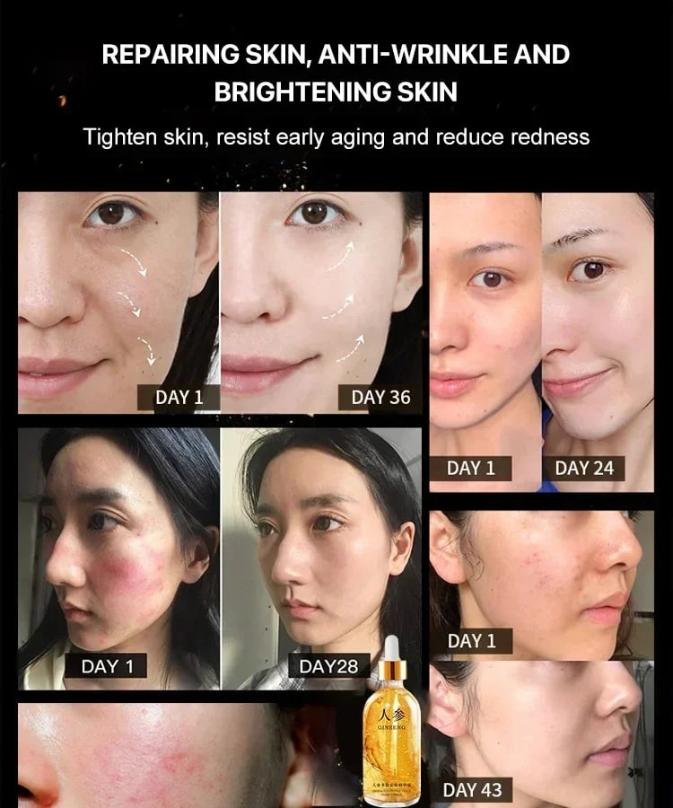 Ginseng Polypeptide Anti-Ageing Essence-The Secret of Youth