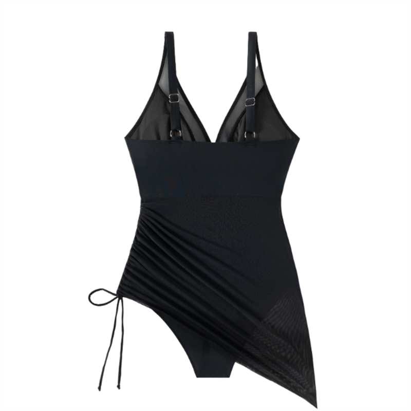 ✨ Women’s Sexy One-Piece Mesh Swim Dress