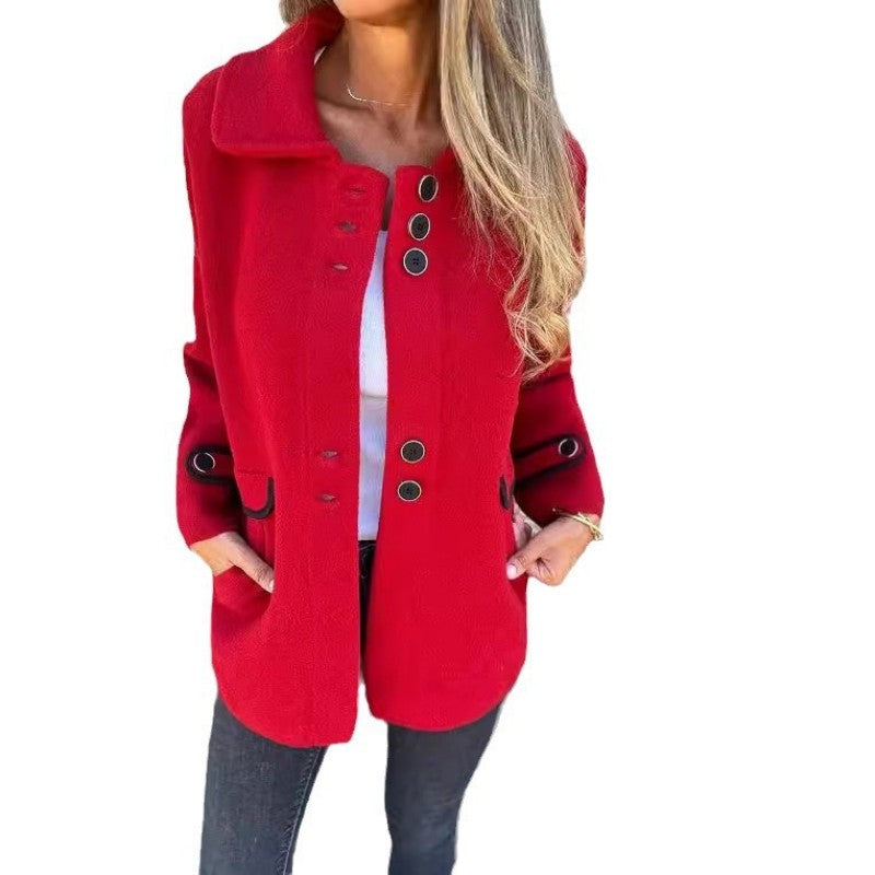 ⏳Women's Elegant Winter Warm Tweed Jacket