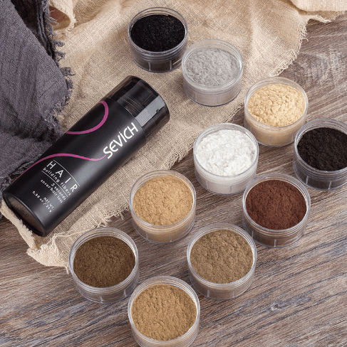 Secret hair fiber powder