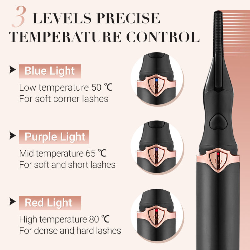 💥 Daily Sales of 4200+ Electric Eyelash Curler for Instant Glam ✨