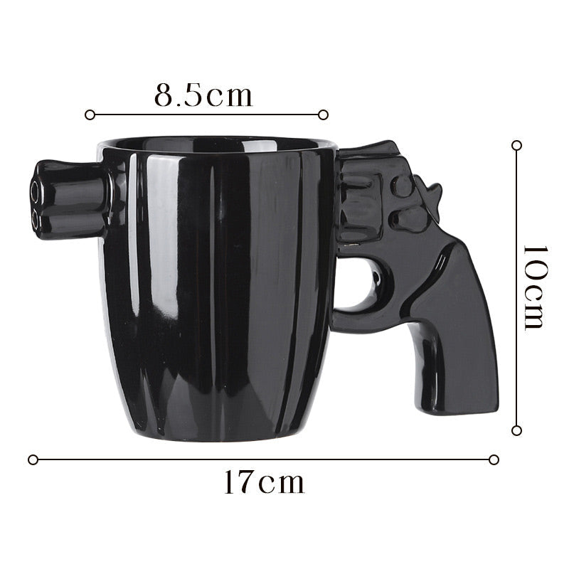 🔥Creative Novelty Coffee Mug with Revolver Handle