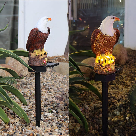 🔥 American Eagle Solar Garden Light