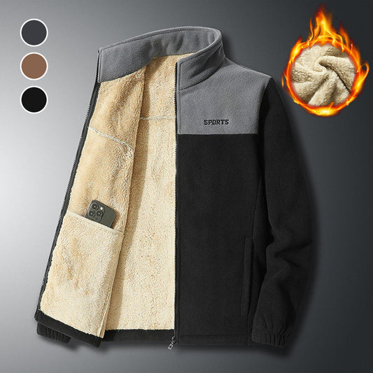 Men's Full Zip Warm Jacket