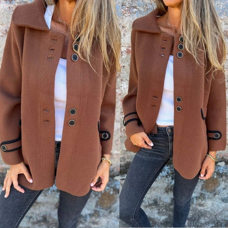 ⏳Women's Elegant Winter Warm Tweed Jacket