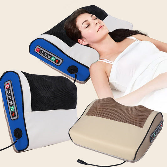 🎊Multifunctional Deep Kneading Massage Pillow with Heat