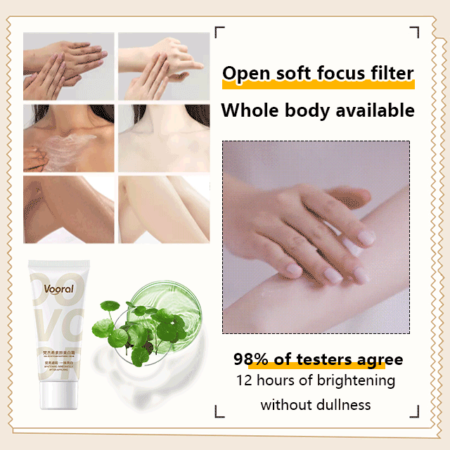 Full Body Natural Skin Brightening Toning Cream