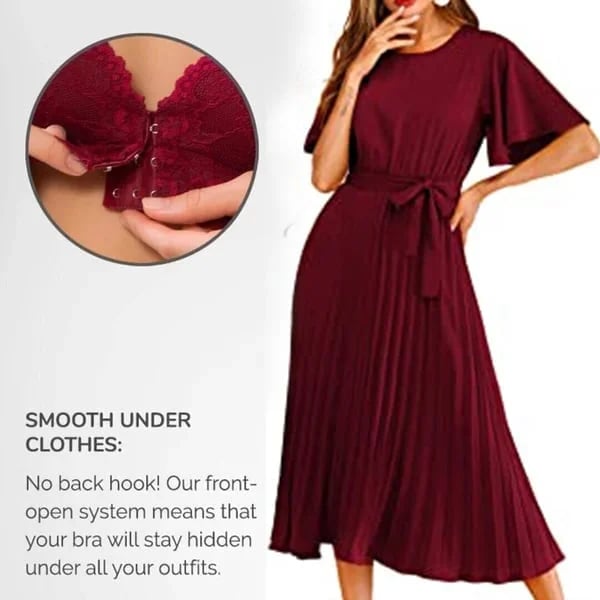 🔥Front Closure 5D Shaping Push Up Bra