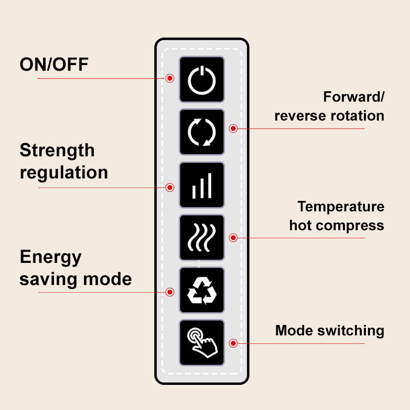 🎊Multifunctional Deep Kneading Massage Pillow with Heat