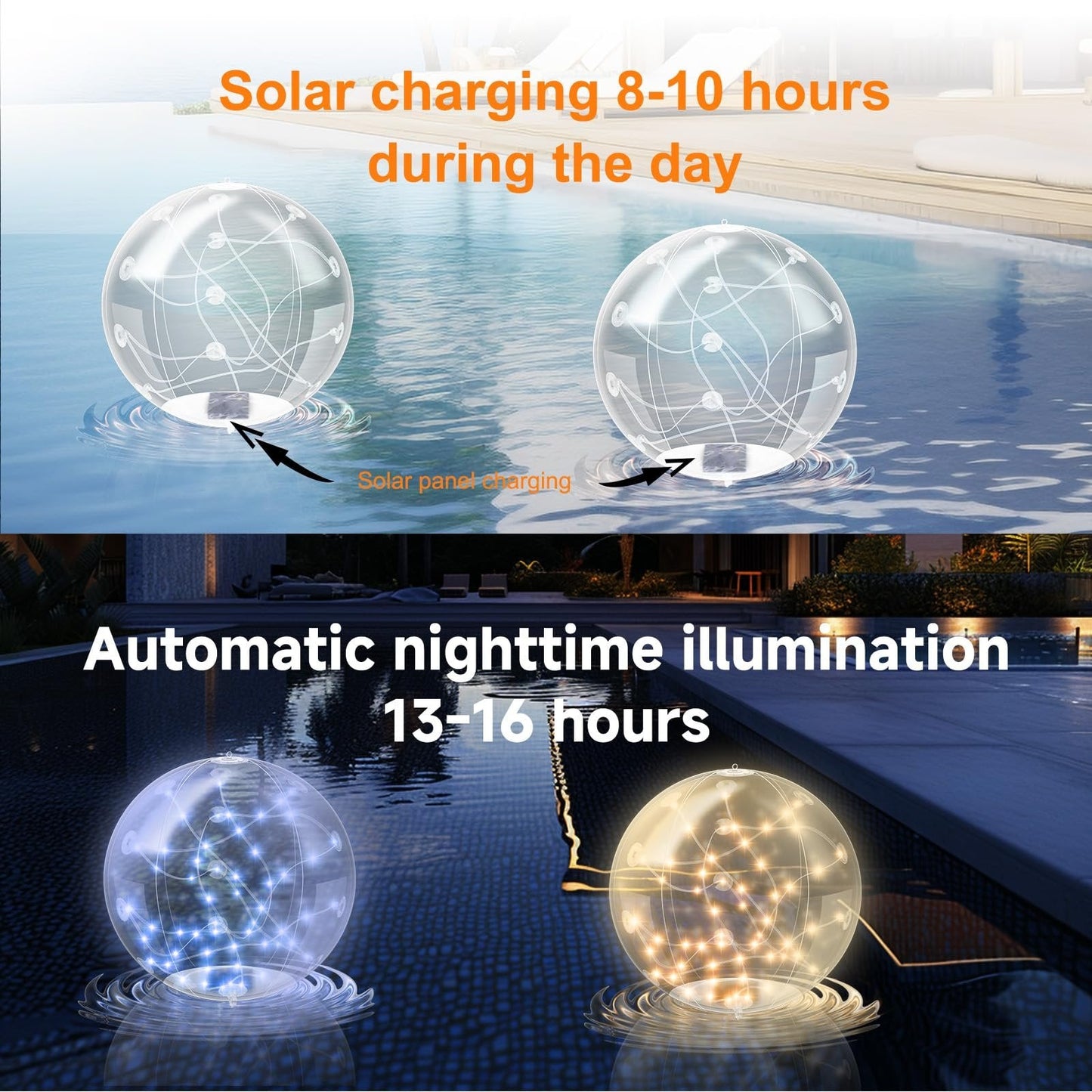 Solar Floating Pool Lights