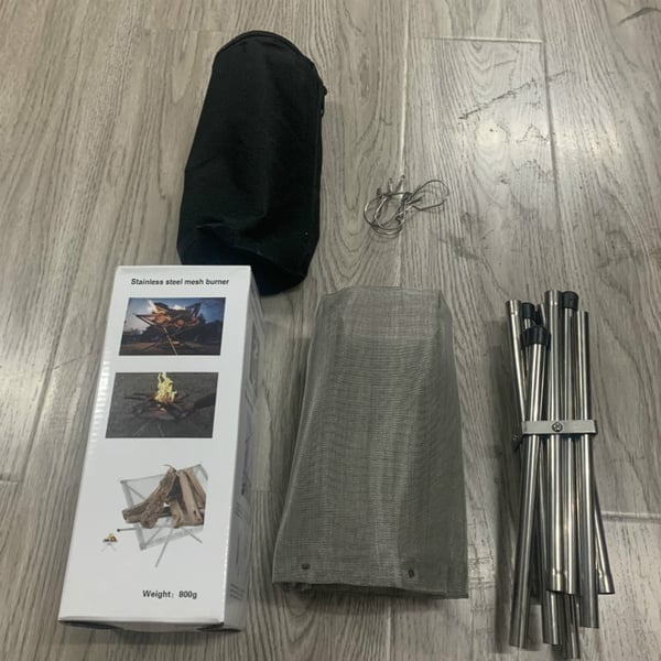 🎁Foldable Stainless Steel Mesh Pit