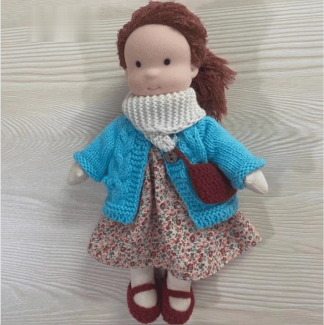 📣🔥Best Gift For Kids_—👧Handmade  Cotton Waldorf doll