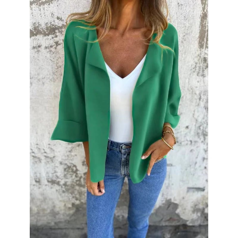 💖Women's elegant casual jacket with lapels