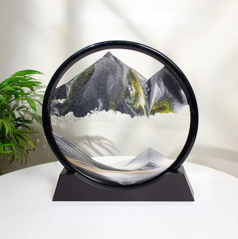 Flowing Sand Painting