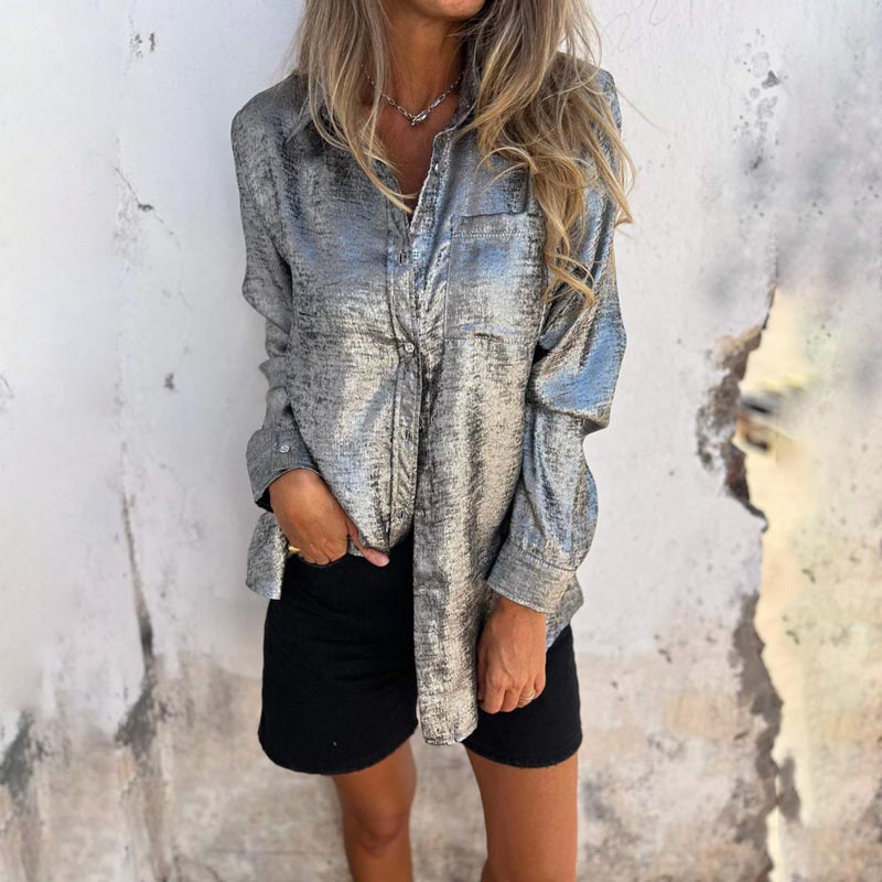 ✨Casual Fashionable Lapel Shirt for Women