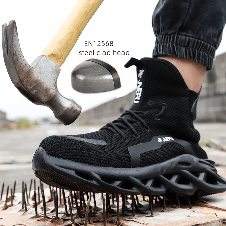 Ultra-Light Breathable Steel Toe Non-Slip Work Shoes